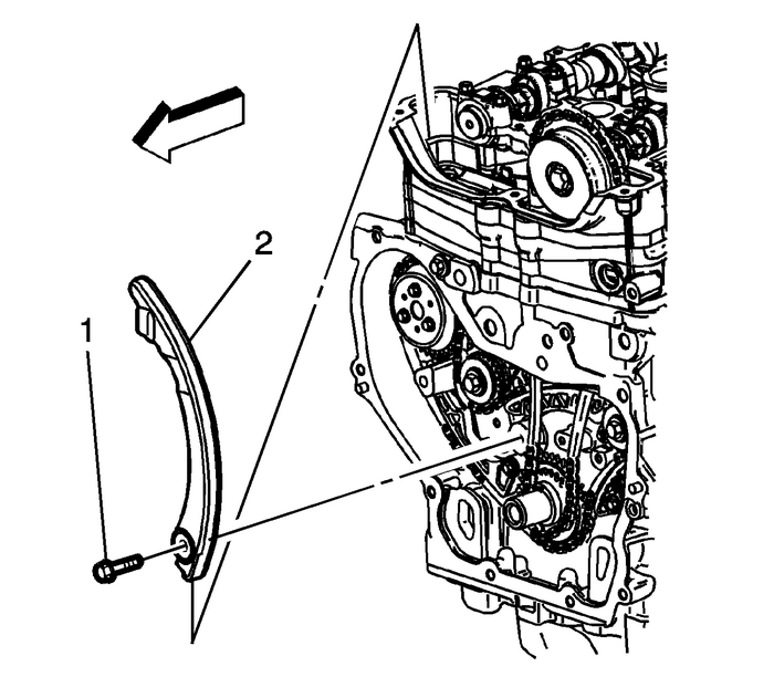 Camshaft Timing Chain, Sprocket, and Tensioner Replacement Valvetrain Valvetrain Timing 