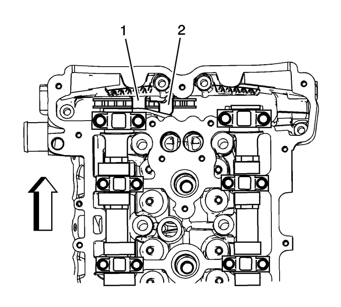 Camshaft Timing Chain, Sprocket, and Tensioner Installation (LAF, LEA, or LUK) Valvetrain Valvetrain Timing 