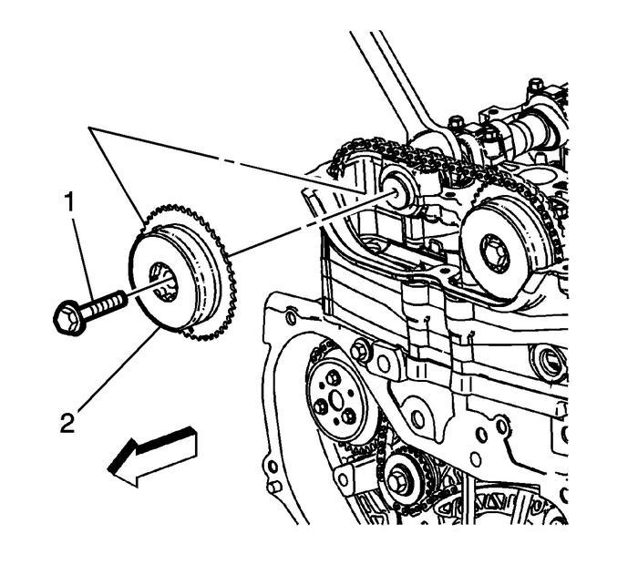 Camshaft Timing Chain, Sprocket, and Tensioner Replacement Valvetrain Valvetrain Timing 