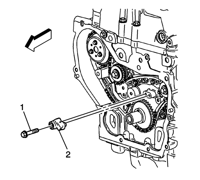 Camshaft Timing Chain, Sprocket, and Tensioner Replacement Valvetrain Valvetrain Timing 