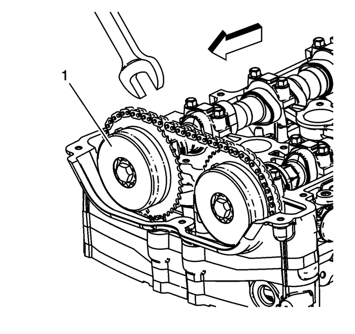 Camshaft Timing Chain, Sprocket, and Tensioner Installation (LAF, LEA, or LUK) Valvetrain Valvetrain Timing 