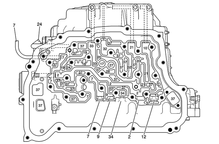 Case - Control Valve Body Side Automatic Transmission Unit 