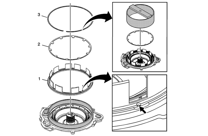 Case Cover Assembly Assemble Automatic Transmission Unit 