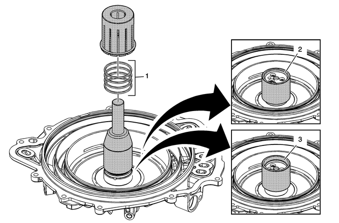 Case Cover Assembly Assemble Automatic Transmission Unit 