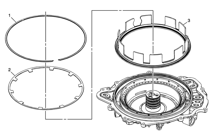 Case Cover Assembly Disassemble Automatic Transmission Unit 