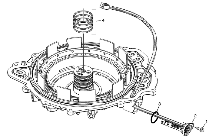 Case Cover Assembly Disassemble Automatic Transmission Unit 