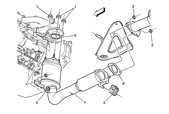 Catalytic Converter Replacement (LEA) Emissions Catalytic Converter 