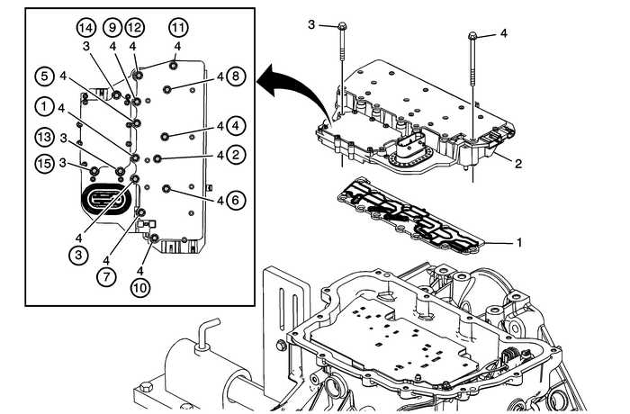 Control Solenoid Valve and Transmission Control Module Assembly Installation Automatic Transmission Unit 