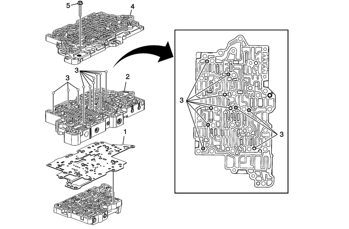 Control Valve Body Assembly Assemble Automatic Transmission Unit Control Valve Body