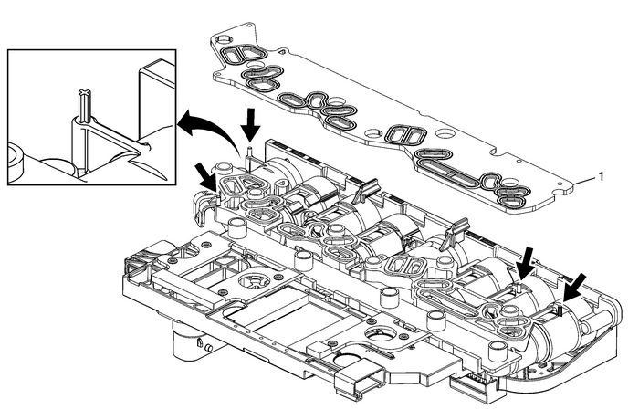 Control Valve Body Assembly Installation Automatic Transmission Unit Control Valve Body