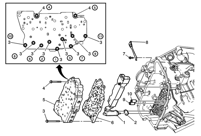 Control Valve Body Replacement Automatic Transmission Unit Control Valve Body