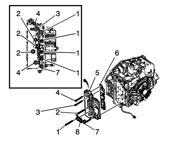 Control Valve Lower Body and Upper Body Replacement Automatic Transmission Unit 