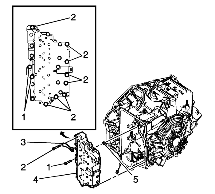 Control Valve Lower Body and Upper Body Replacement Automatic Transmission Unit 