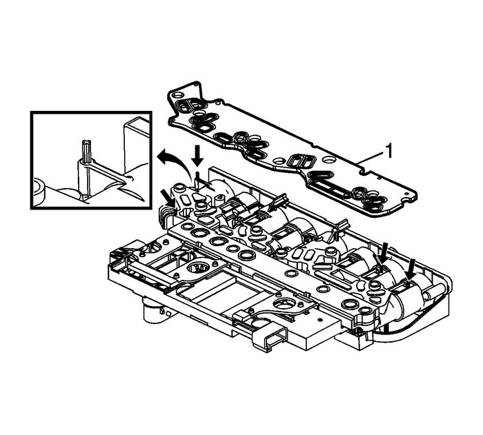 Control Valve Lower Body and Upper Body Replacement Automatic Transmission Unit 