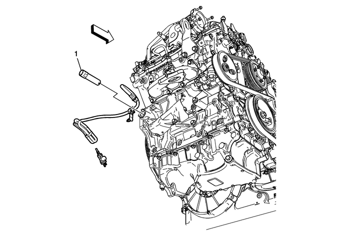 Coolant Heater Replacement (LFX) Engine Cooling  