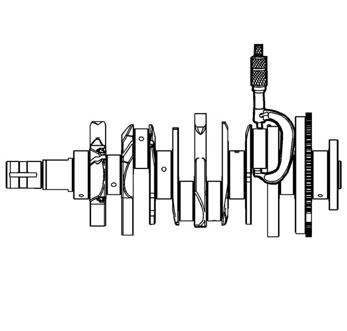 Crankshaft and Bearing Cleaning and Inspection Engine Block Cylinder Block Crankshaft