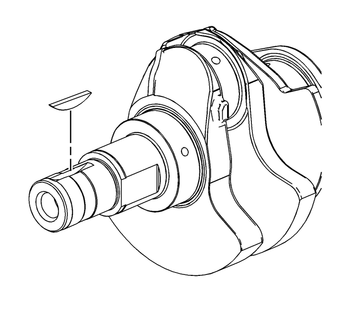 Crankshaft and Bearing Installation Engine Block Cylinder Block Crankshaft