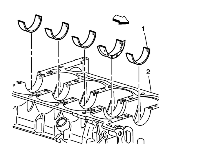 Crankshaft and Bearing Removal Engine Block Cylinder Block Crankshaft