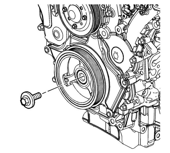 Crankshaft Balancer Installation Engine Block Cylinder Block Crankshaft