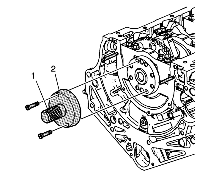 Crankshaft Rear Oil Seal and Housing Installation Engine Block Seals and Gaskets 