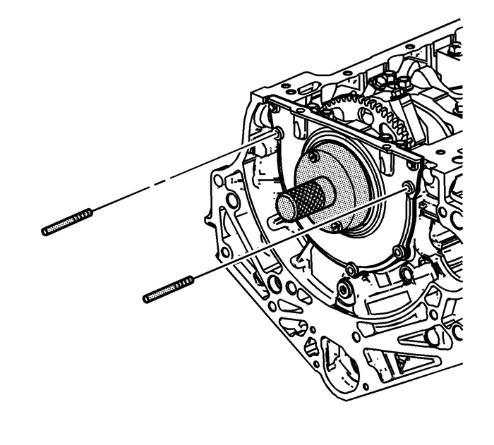 Crankshaft Rear Oil Seal and Housing Installation Engine Block Seals and Gaskets 