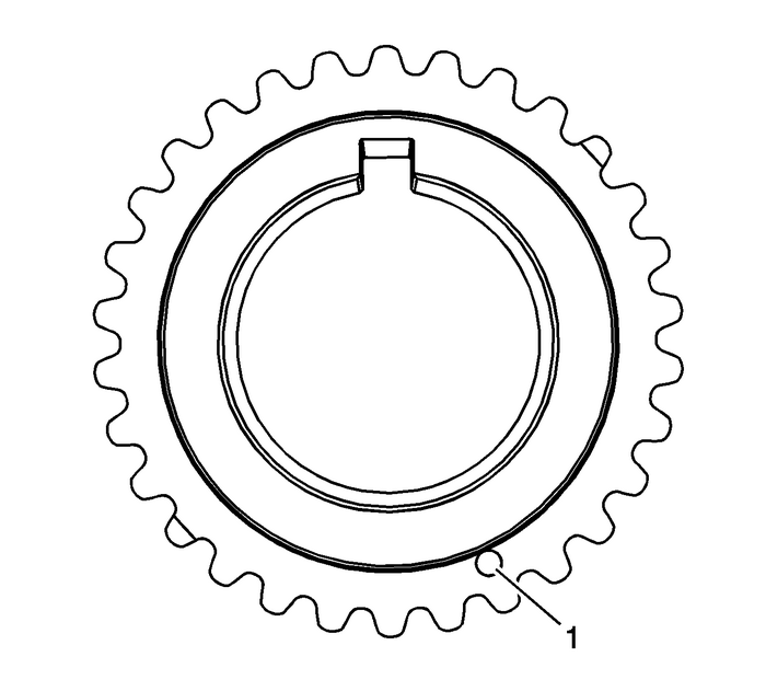 Crankshaft Sprocket Installation Engine Block Cylinder Block Crankshaft Sprocket