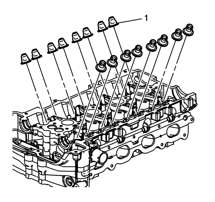 Cylinder Head Assemble (LAF, LEA, or LUK) Engine Block Cylinder Head 