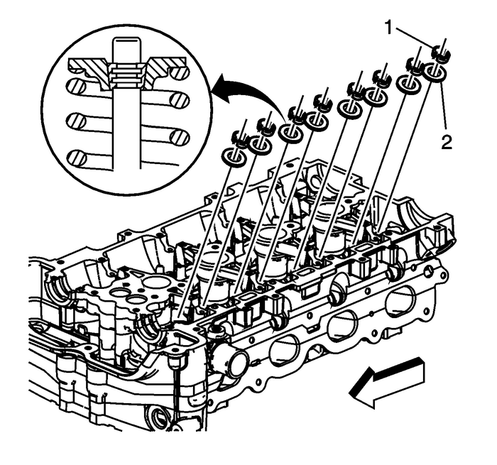 Cylinder Head Assemble (LAF, LEA, or LUK) Engine Block Cylinder Head 