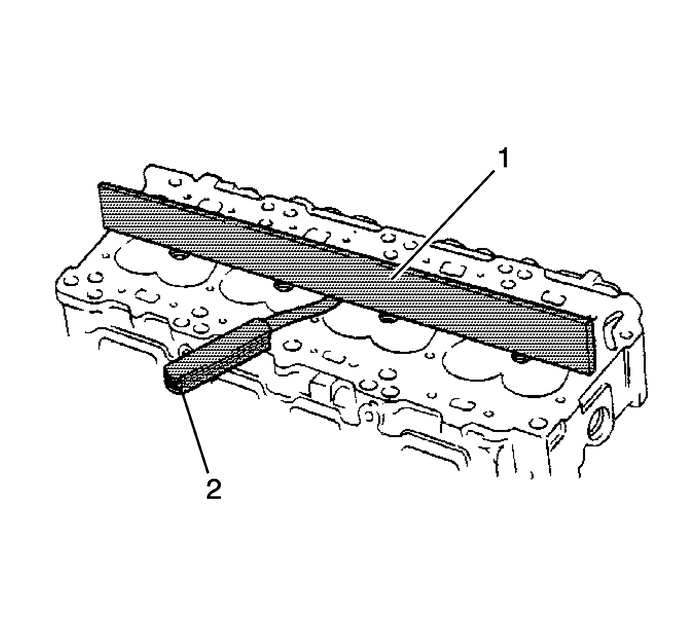 Cylinder Head Cleaning and Inspection (LAF, LEA, or LUK) Engine Block Cylinder Head 