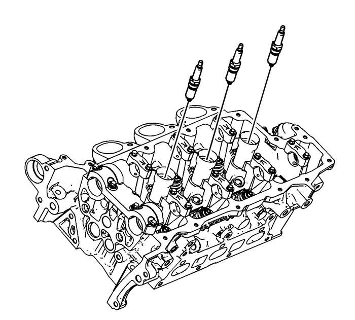 Cylinder Head Disassemble Engine Block Cylinder Head 