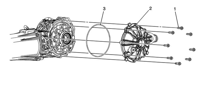 Differential Carrier Cover and Seal Replacement - Left Side Differentials Differential Carrier 