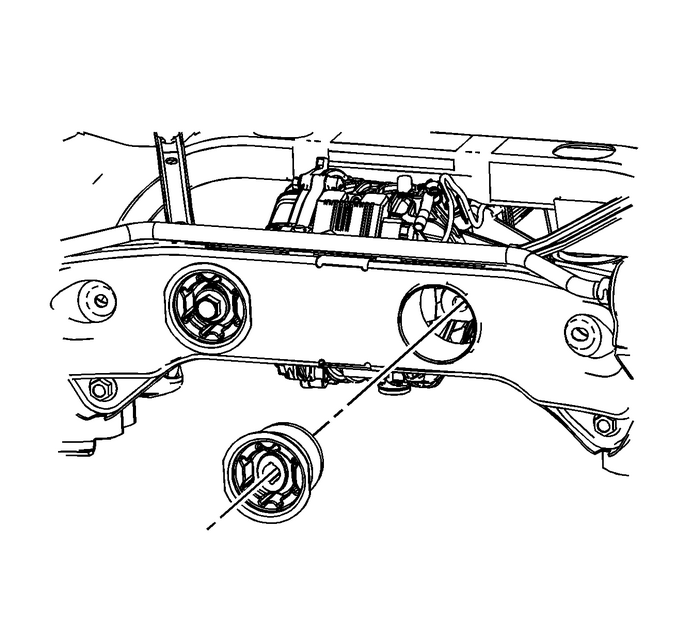 Differential Housing Support Bushing Replacement (Rear) Differentials Differential Carrier 