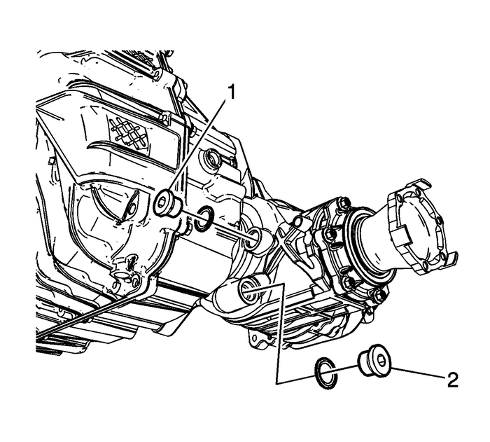 Drain Plug Replacement Automatic Transmission Unit 