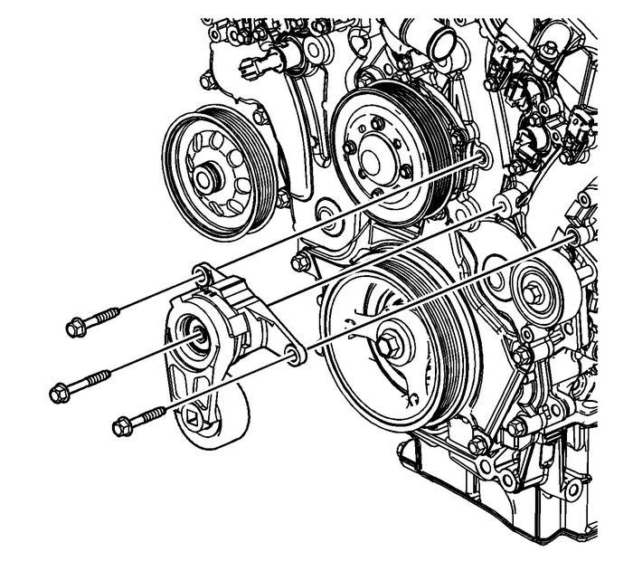 Drive Belt Tensioner Installation Pulleys and Belts Belt Tensioner 