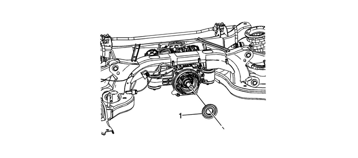 Drive Pinion Flange/Yoke and/or Oil Seal Replacement Axles Rear 