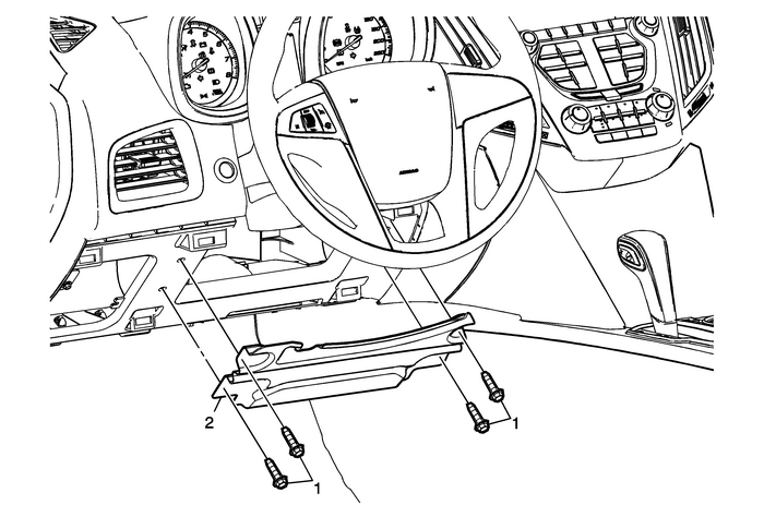 Driver Knee Bolster Reinforcement Replacement Dashboard Assembly Dash Trim 