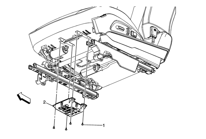 Driver or Passenger Seat Adjuster Memory Module Replacement Seats  