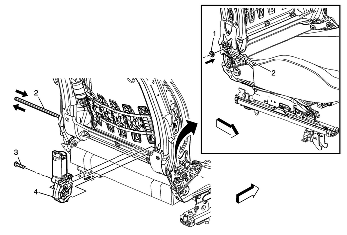 Driver or Passenger Seat Recliner Actuator Replacement Seats  