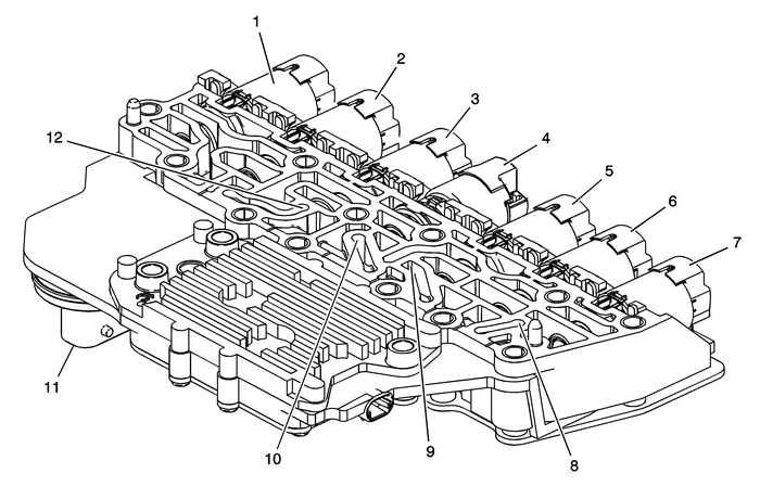 Electronic Component Description Automatic Transmission Unit 