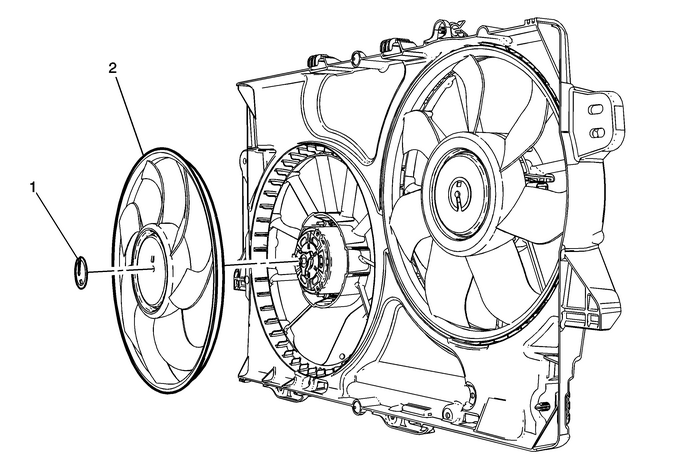 Engine Coolant Fan Replacement (LFX) Engine Cooling  