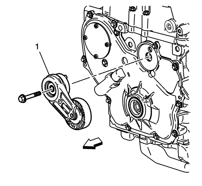 Engine Front Cover and Oil Pump Installation Engine Block Cylinder Block Cyl Block Front Cover