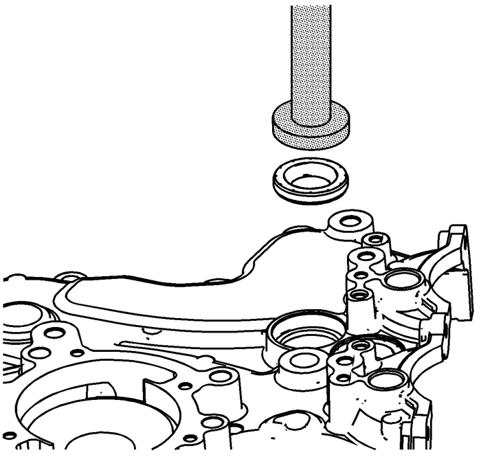 Engine Front Cover Assemble Engine Block Cylinder Block Cyl Block Front Cover