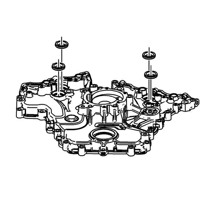 Engine Front Cover Disassemble Engine Block Cylinder Block Cyl Block Front Cover