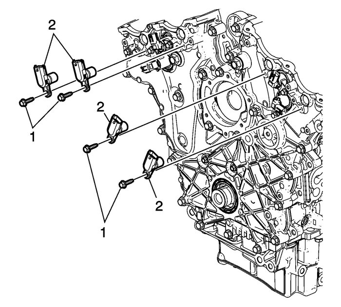 Engine Front Cover Installation Engine Block Cylinder Block Cyl Block Front Cover