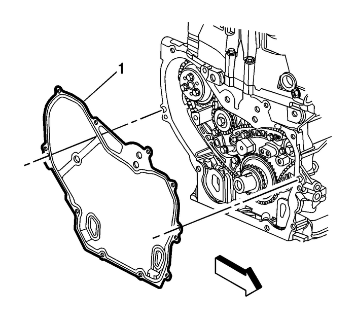 Engine Front Cover Replacement Engine Block Cylinder Block Cyl Block Front Cover