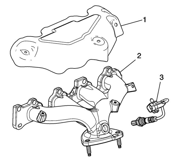 Exhaust Manifold Cleaning and Inspection (LAF, LEA, or LUK) Exhaust Exhaust Manifold 