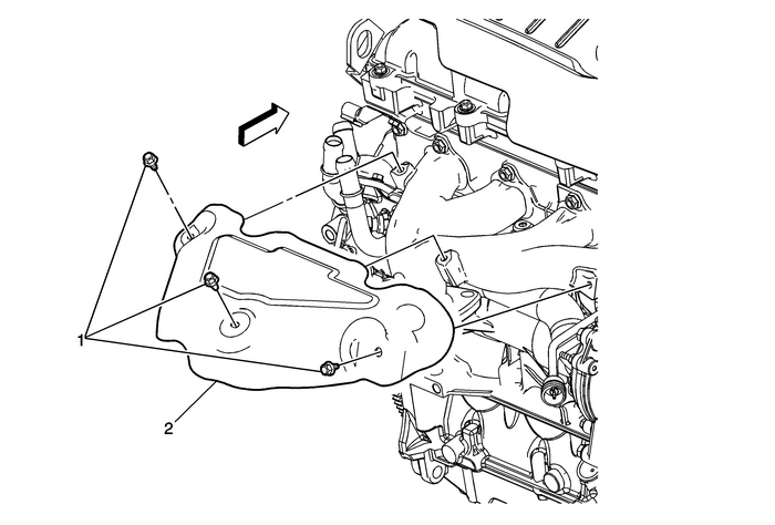 Exhaust Manifold Heat Shield Replacement (LEA) Exhaust Exhaust Manifold 