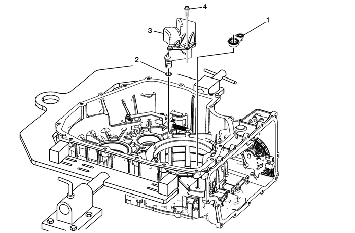 Fluid Trough Installation Automatic Transmission Unit 