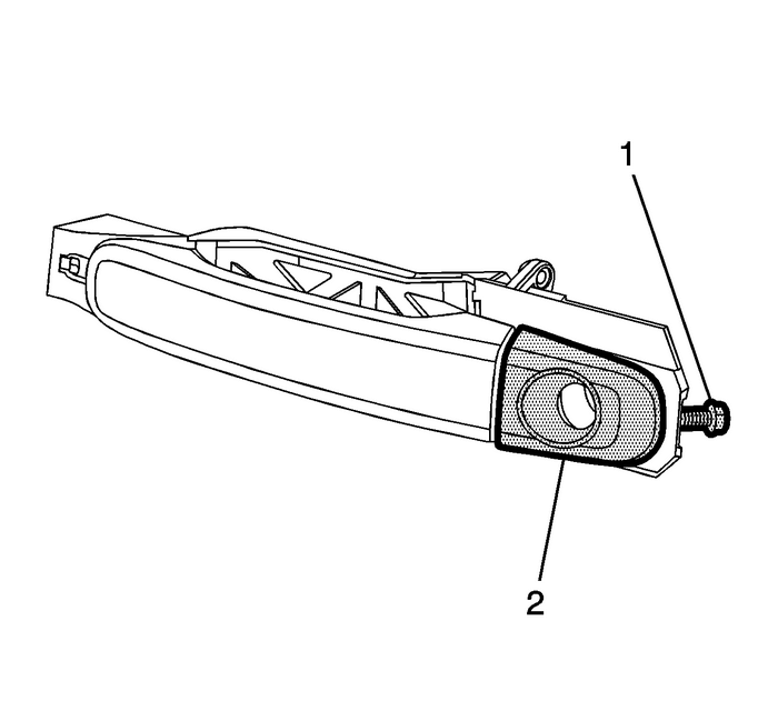 Front and Rear Side Door Outside Handle Package Installation Moldings  