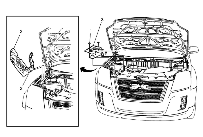 Front Bumper Fascia Opening Cover Replacement (Terrain) Bumpers Front Bumper 